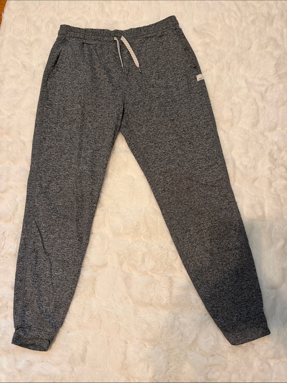 Vuori Heather Gray Jogger Sweatpants